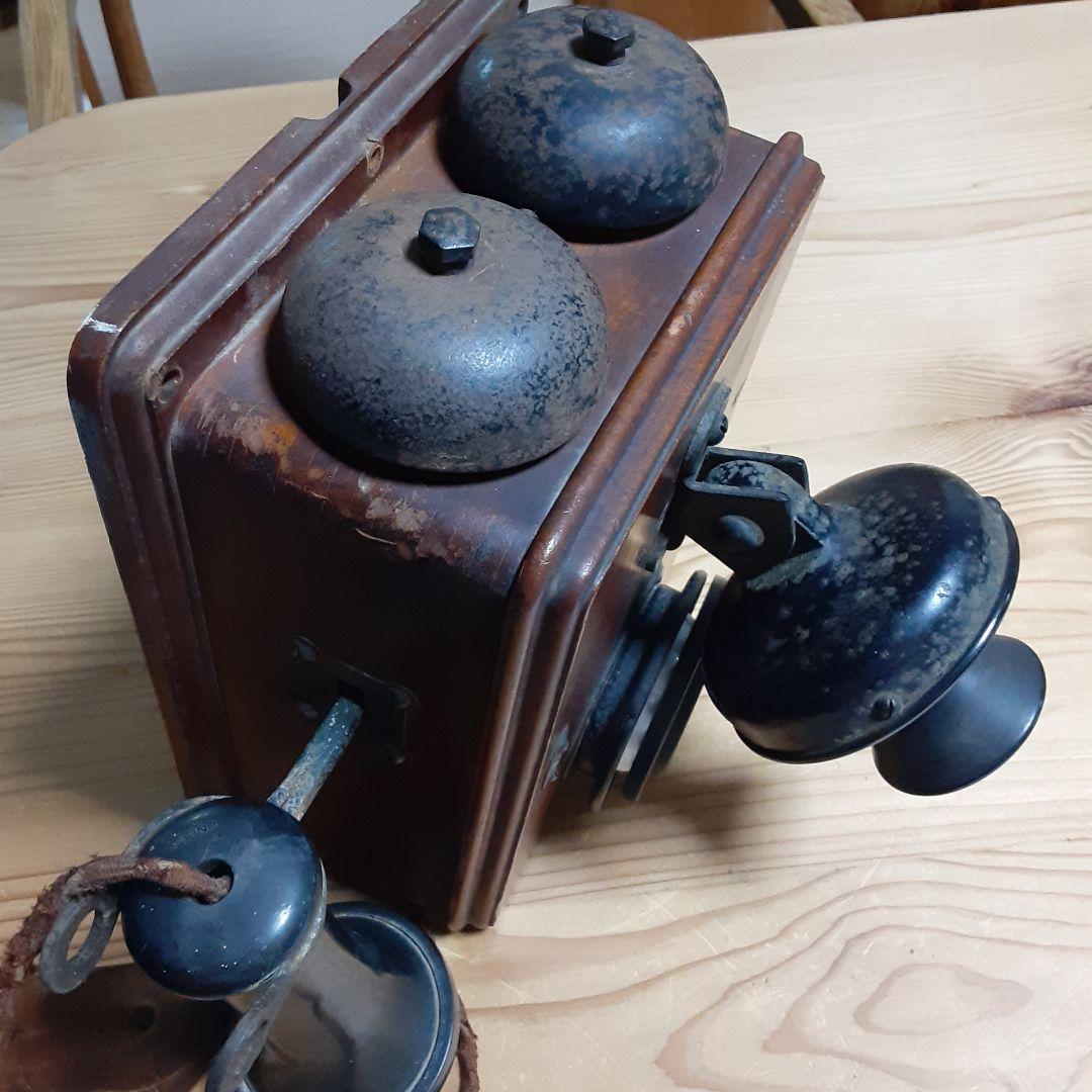 2号自動式壁掛電話機 昭和初期 日本電機株式会社