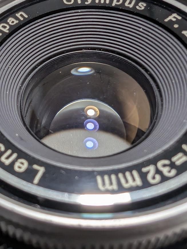 【赤ベロOK】OLYMPUS PEN EED フィルムハーフサイズカメラ