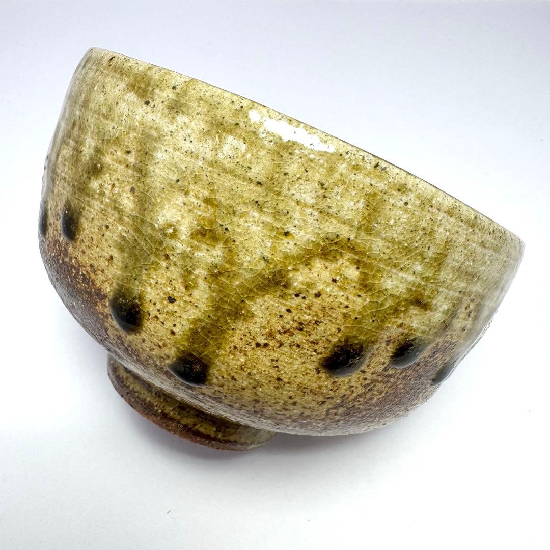 新品未使用 白山焼 茶盛 抹茶椀 仁己作 共箱 説明書 伝統工芸 陶芸