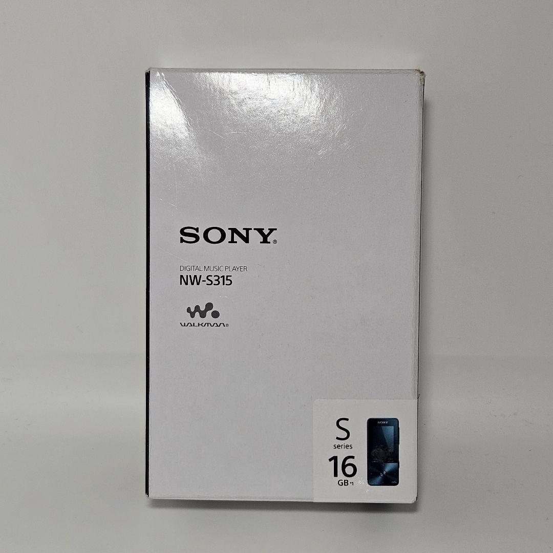ほぼ未使用 付属品完備 WALKMAN NW-S315 16GB ブラック