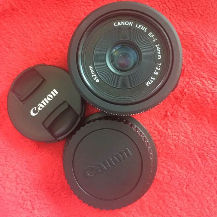 レンズ(ズーム) canon EFS 24mm f/2.8  stm