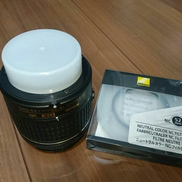[新品、フィルター付]ニコン一眼レフレンズAF-PDXNIKKOR18-55mm